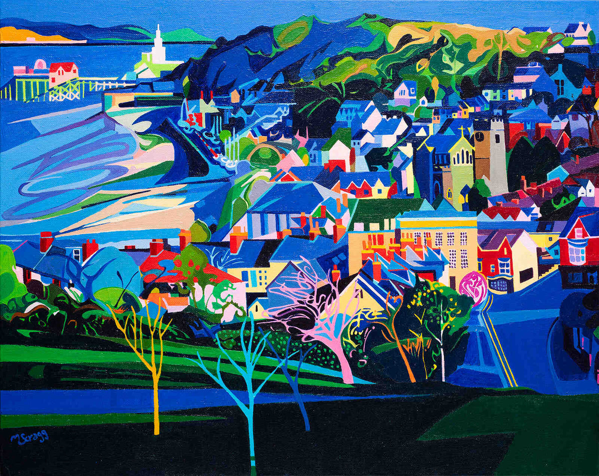 Colour of Mumbles Limited Edition Giclee Print for sale on behalf of M ...