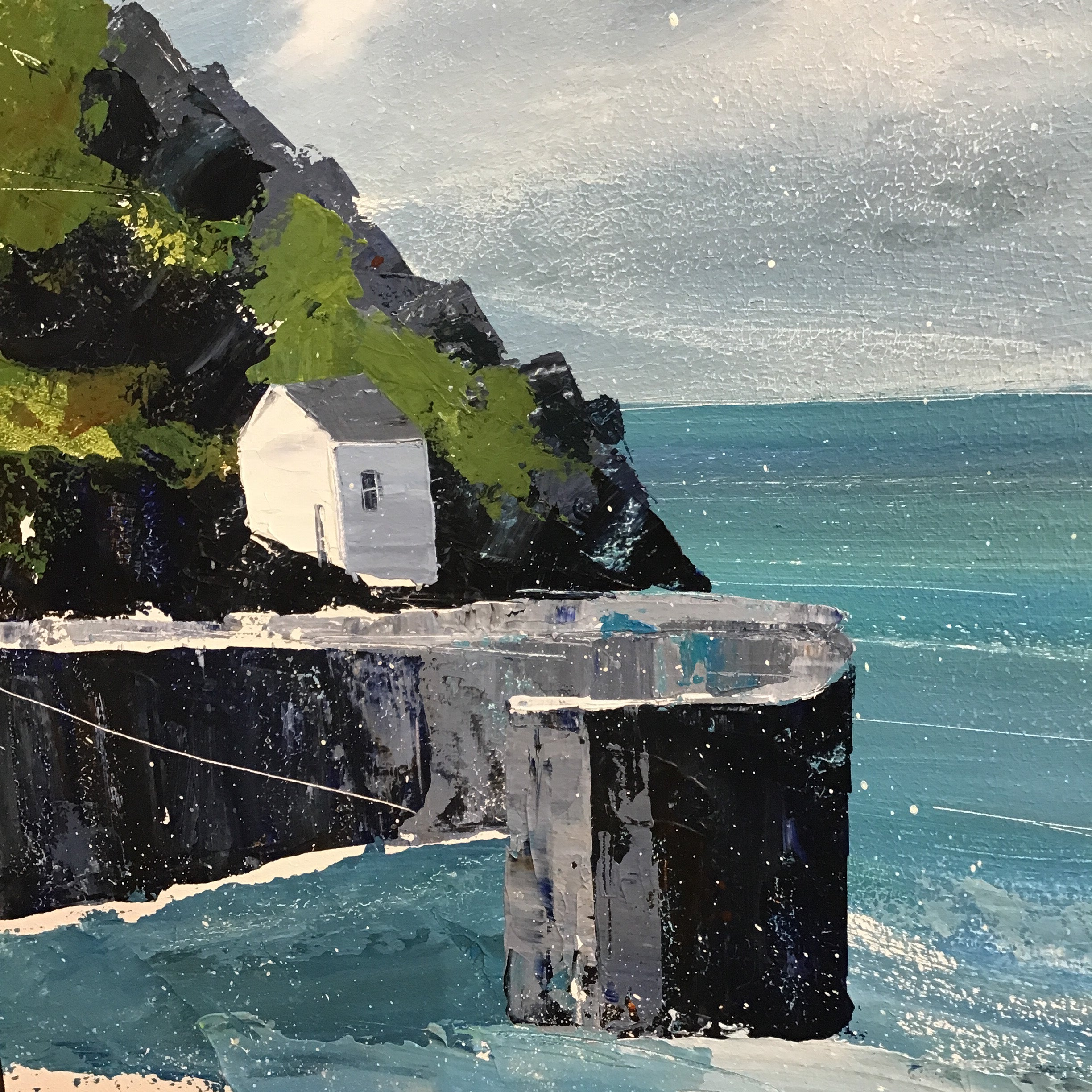 Porthgain for sale on Behalf of Sian McGill Gower Gallery