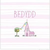 Bedydd baptism card.